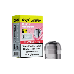Vaporesso - Dojo Blast X - Pod 10ml - Strawberry Ice - 20mg