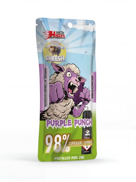 SHEESH 98% Superior Pod 2ml Purple Punch