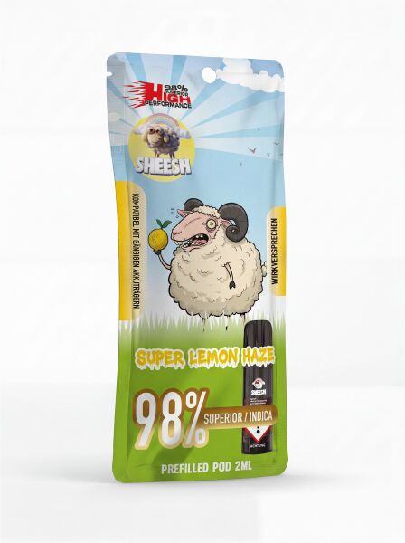 SHEESH 98% Superior Pod 2ml Super Lemon Haze