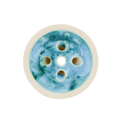 Pot - 5 Hole - Green Water