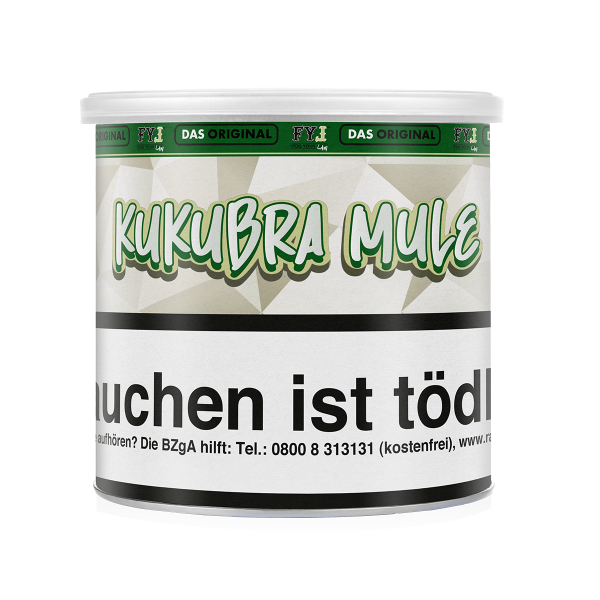 Fog Your Law - Kukubra Mule - Dry Base Pfeifentabak - 65 g