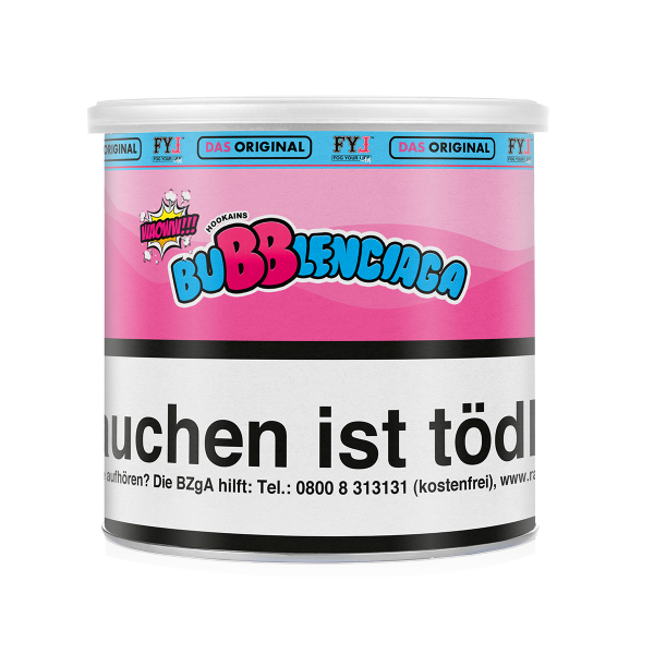 Fog Your Law - Bubblenciaga - Dry Base Pfeifentabak - 70 g