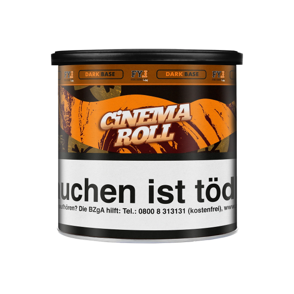 Fog Your Law Dark - Cinema Roll - Schwarzer Pfeifentabak Dry Base - 65 g