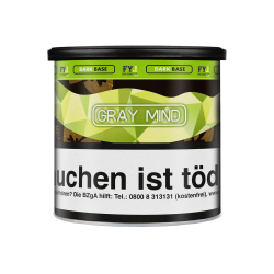 Fog Your Law Dark - Gray Mind - Schwarzer Pfeifentabak...